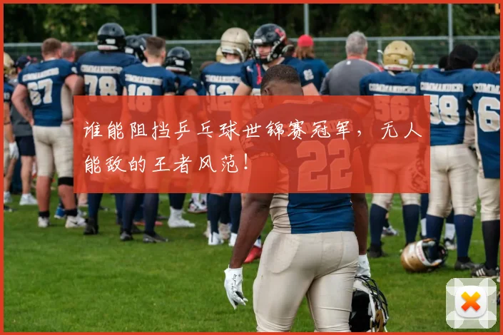 谁能阻挡乒乓球世锦赛冠军，无人能敌的王者风范！